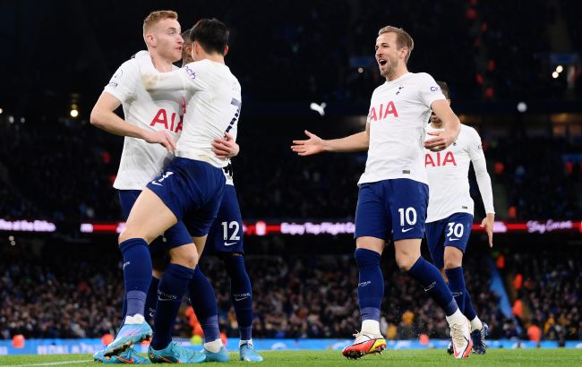 "Тоттенхэм" благодаря голу Кейна в добавленное время победил "Манчестер Сити"