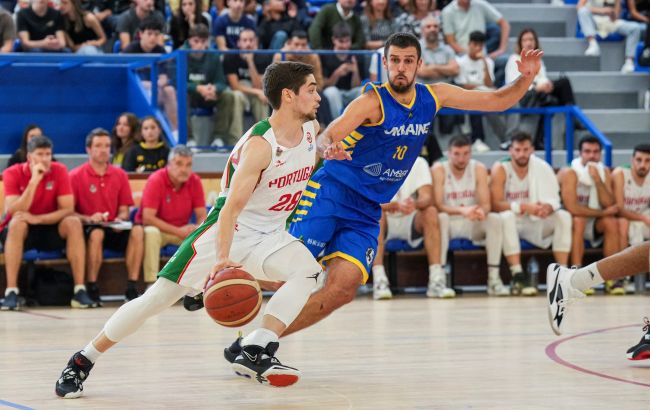 Баскетбольная сборная Украины уступила Португалии в спарринге
