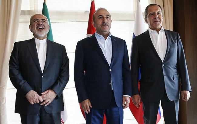 В Анталии прошли переговоры глав МИД Турции, Ирана и РФ по Сирии