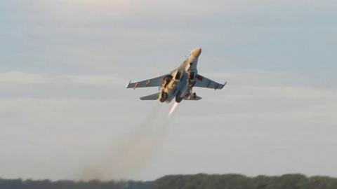 У Росії заявили про загибель пілотів літака, що впав в Азовське море