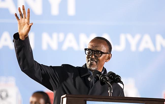 На выборах в Руанде побеждает действующий президент с 98% голосов