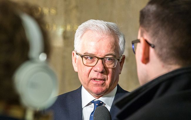 Глава МЗС Польщі закликає відправити миротворців ООН на Донбас