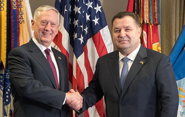 Міністр оборони США процитував гімн України на зустрічі з Полторак