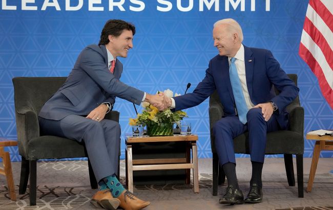 Байден та Трюдо обговорили допомогу Україні