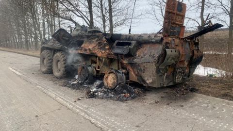 В Тростянце "Байрактары" уничтожили артиллерию врага