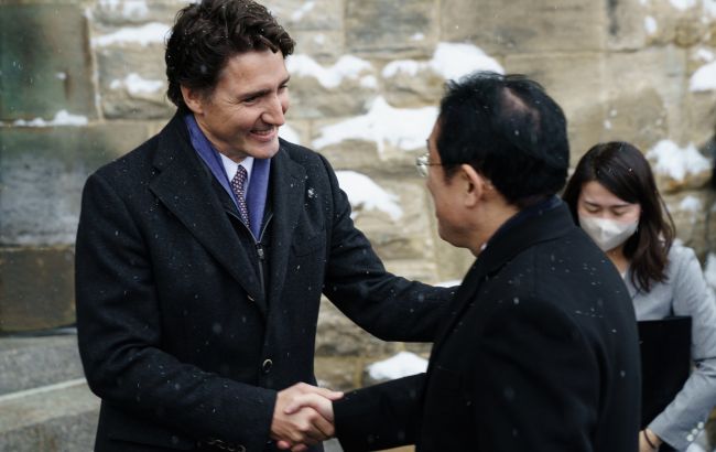 Прем'єр-міністри Канади та Японії мають намір посилити співпрацю G7 для допомоги Україні