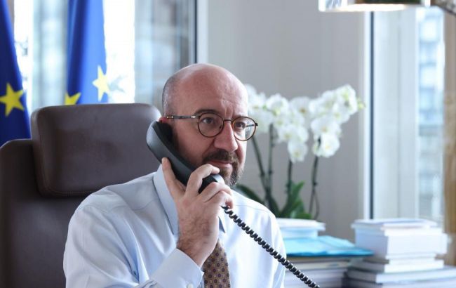 Фонд солідарності та антивоєнна коаліція. Мішель українською відзвітував про дзвінок Зеленському