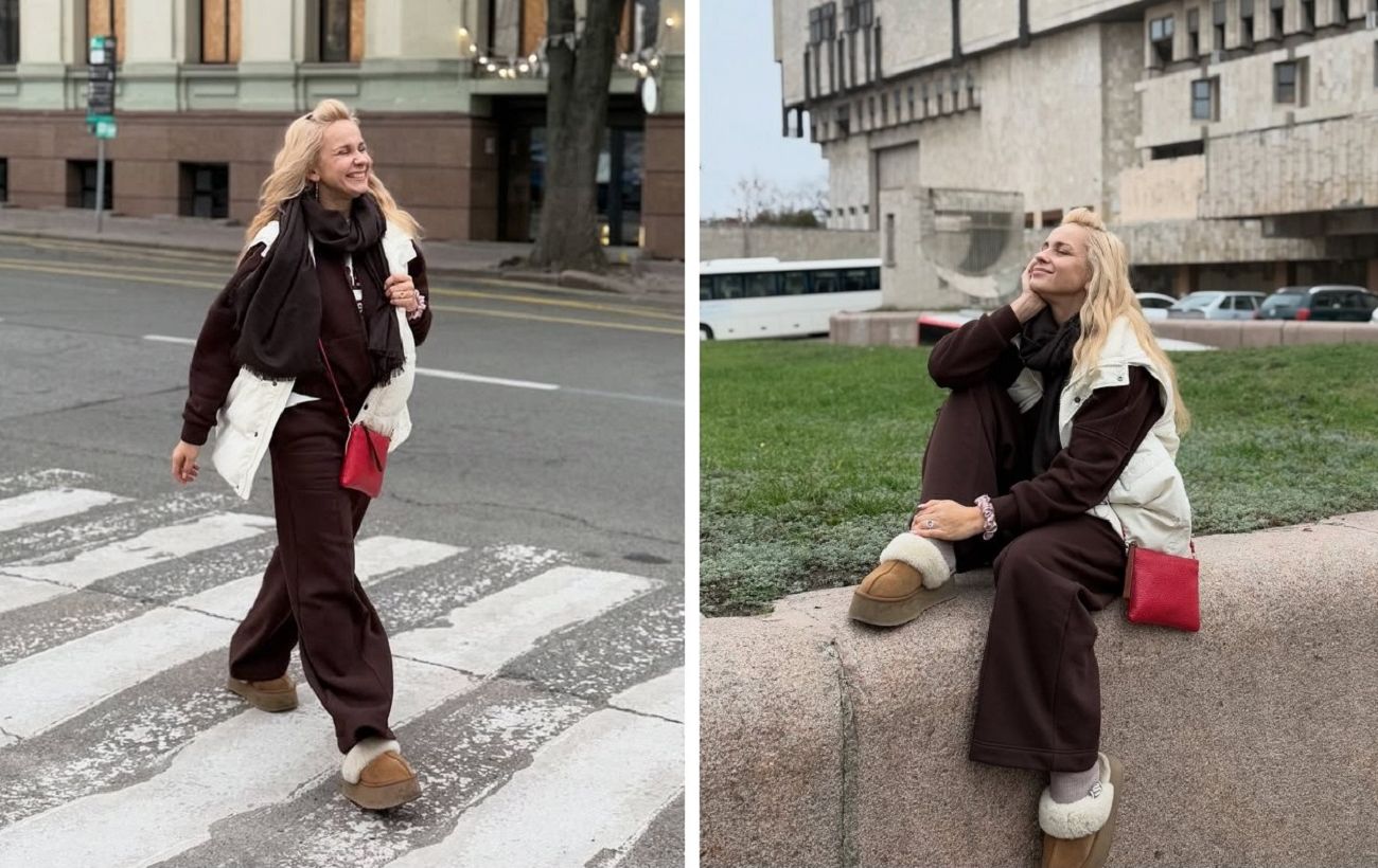 Лілія Ребрик показала трендові уггі - взуття, яке носитимуть усі цієї зими