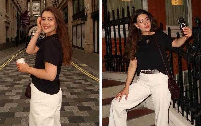 Цей колір джинсів - головний хіт літа 2025: з чим їх носить Раміна