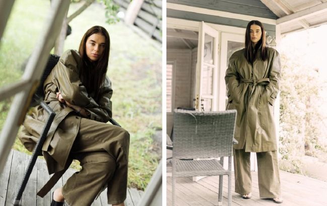 Як виглядає наймодніший плащ на весну і літо 2025: дружина Усика задає тренди