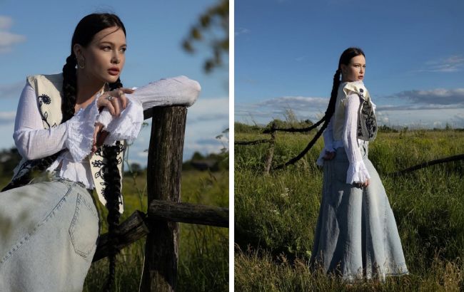 Как выглядит самая модная юбка на осень 2025: жена Позитива задает тренды