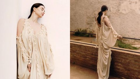 Платье в стиле бохо: сколько стоит эффектный "лук" жены Усика