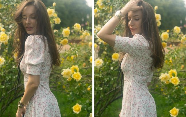 Самый нежный тренд лета: бывшая Остапчука показала платья в деревенском стиле