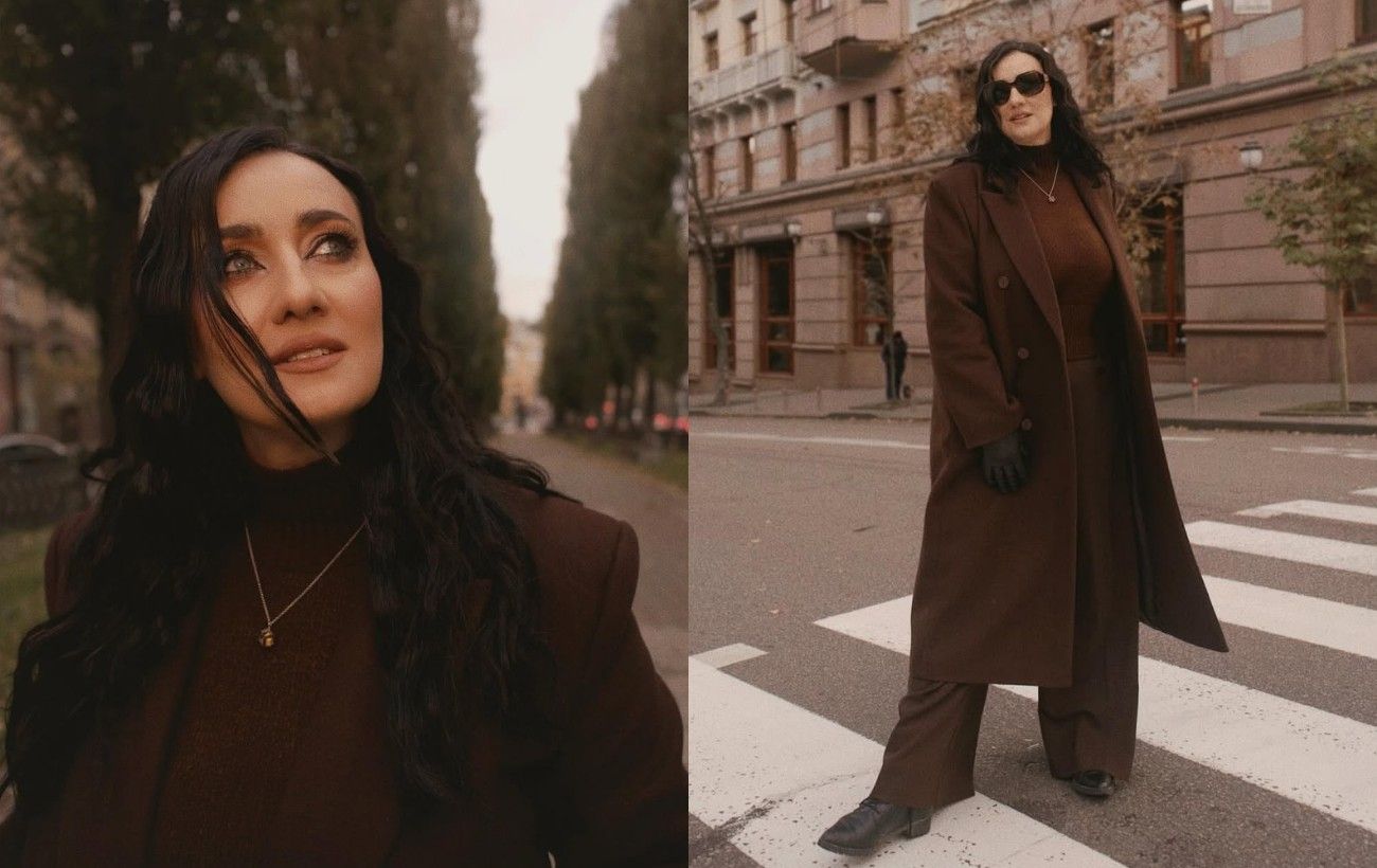 У найбільш трендовому відтінку: Соломія Вітвіцька показала ідеальне пальто на осінь 2025