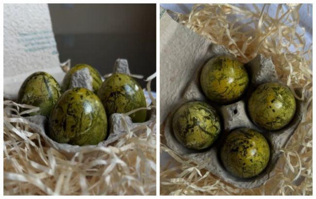 Оригінальний та простий метод фарбування яєць на Великдень: лайфхак з відео