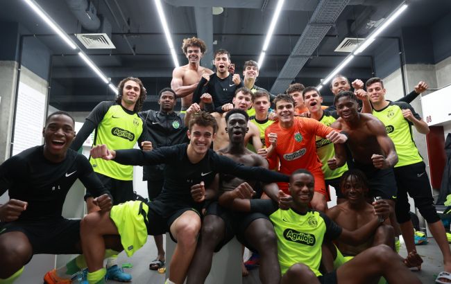 "Динамо" U-19 уступило "Спортингу" в плей-офф Юношеской лиги УЕФА и покинуло турнир