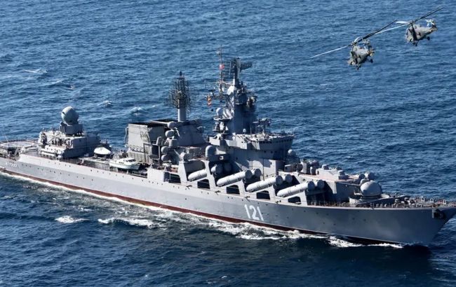 Экипаж затонувшего крейсера "Москва" не эвакуировали из-за шторма, - Госпогранслужба
