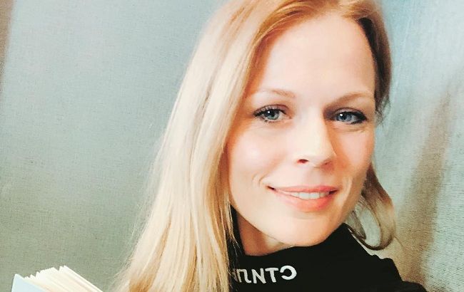 Стильний вихід: Ольга Фреймут покрасувалася в елегантній сукні від Chloe