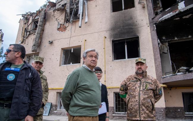 Гутерріш пообіцяв подвоїти зусилля ООН для порятунку цивільних в Україні