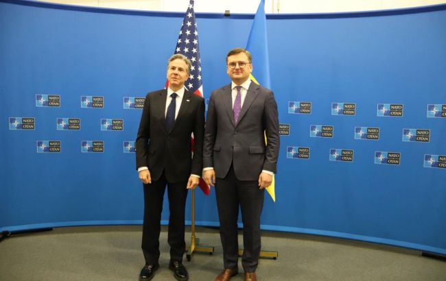 Глава МИД Кулеба встретился с Блинкеном в Брюсселе