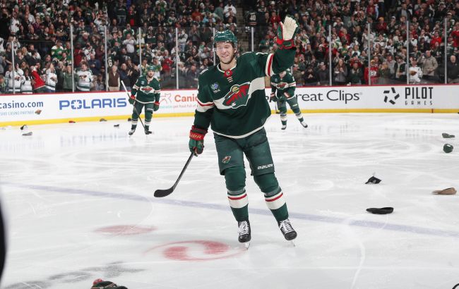 Нападник "Міннесоти" з хет-триком став головною зіркою вечора НХЛ: відео