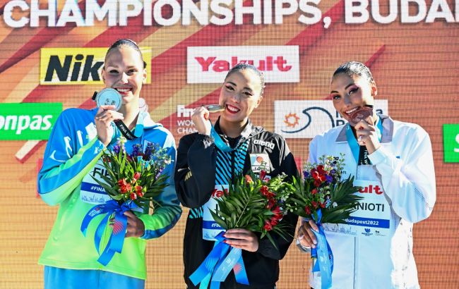 Украинка Федина выиграла "серебро" на чемпионате мира по водным видам спорта