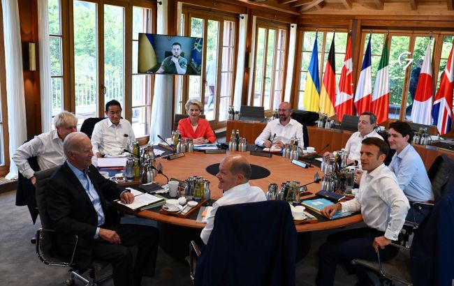 Страны G7 изучат варианты оказания помощи Украине с использованием замороженных активов РФ