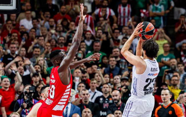 "Реал" у драматичному фіналі баскетбольної Євроліги переграв "Олімпіакос"