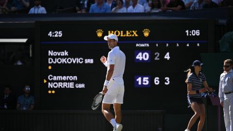 Джоковіч переграв Норрі та став другим фіналістом Вімблдонського турніру
