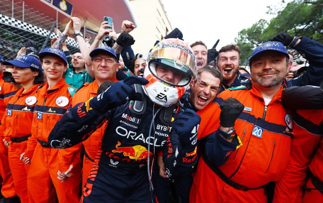 Ферстаппен виграв напівдощовий Гран-прі Монако Формули-1