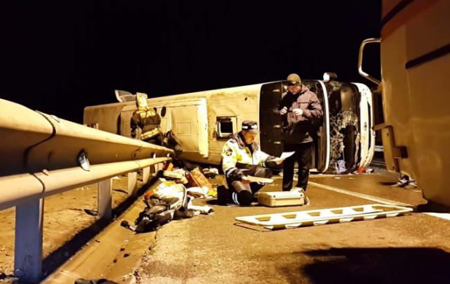 В России в ДТП с участием автобуса погибло 7 человек, 48 пострадали