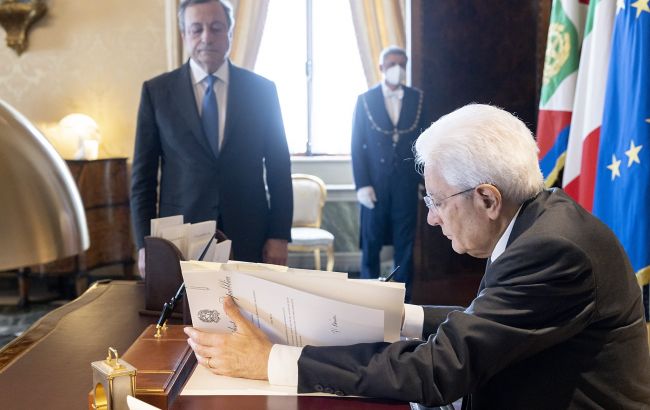 Президент Італії розпустив парламент