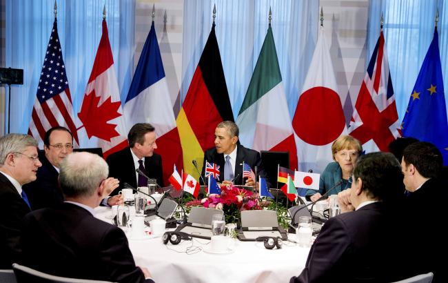 Лідери G7 у підсумковій декларації закликали РФ вплинути на сепаратистів