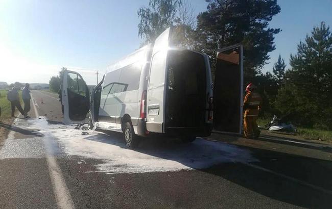 МИД подтверждает, что в аварии в Беларуси пострадали украинцы