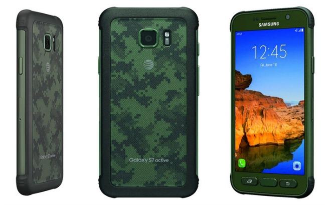 Samsung презентовал Galaxy S7 active с небьющимся дисплеем