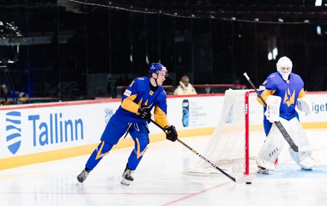 Украина одержала волевую победу над сборной Эстонии на ЧМ-2023 по хоккею