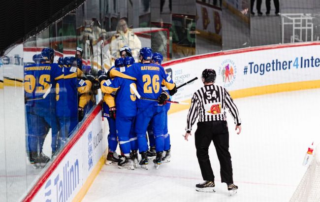 Хоккейная сборная Украины с неприличным счетом уничтожила Нидерланды на ЧМ-2023