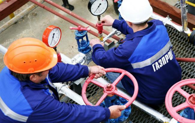 "Газпром" за 3 мес. поставил Украине 2,6 млрд куб. м газа