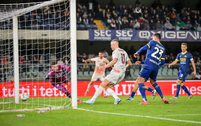 Довбик голом не спас "Рому" от очередного поражения в чемпионате Италии: видео