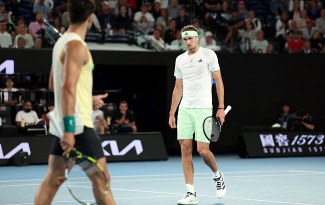 Алькарас несподівано зачохлив ракетку в 1/4 фіналу Australian Open