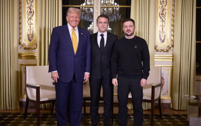 Зеленський зустрівся з Трампом у Парижі: перші подробиці