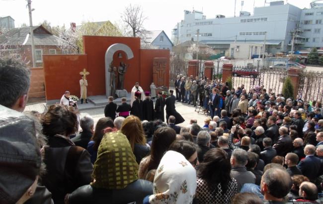 В Харькове открыт мемориал жертвам геноцида армян