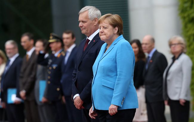 У Ангели Меркель стався новий напад на офіційній зустрічі (відео)