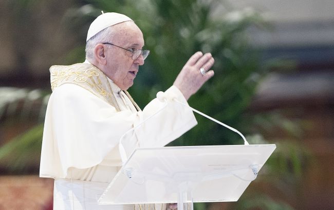 Франциск во время Пасхального бдения помолился на украинском языке