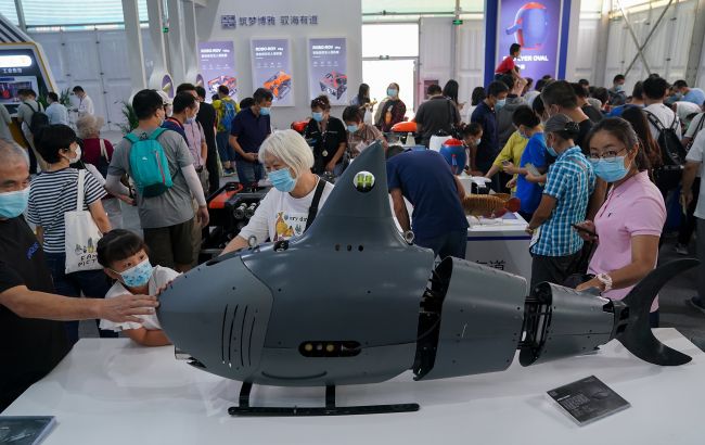 В Китае разработали дрон-акулу для военной разведки и борьбы с подводными лодками