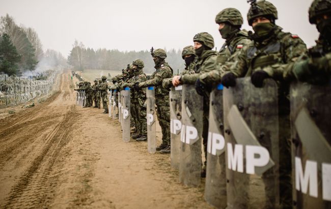 Поддерживают польскую армию: солдаты из Британии помогают пограничникам