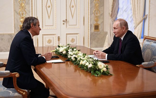 Глава МАГАТЭ Гросси провел встречу с Путиным