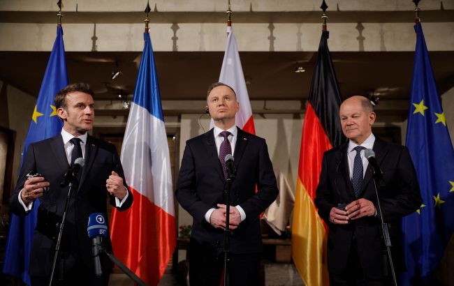 Франція, Німеччина та Польща підтримають Україну до вирішення питання "гарантій безпеки", - FT
