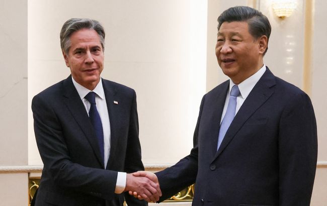 В Пекине началась встреча Блинкена с Си Цзиньпином