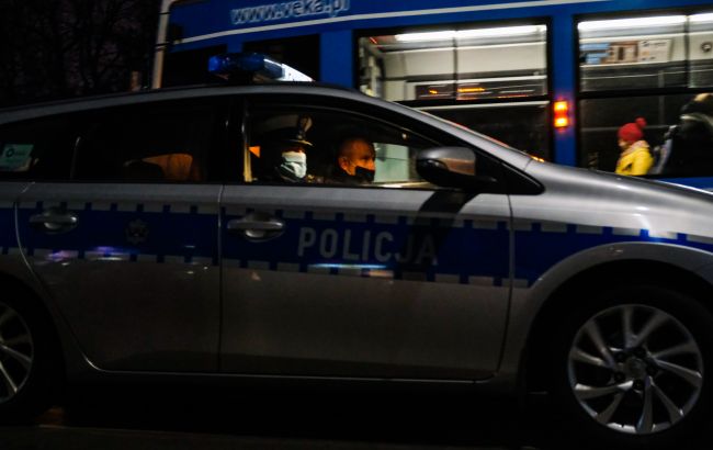 В Польше украинец угнал авто и пытался уйти от полиции